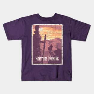 The Future of Moisture Farming Kids T-Shirt